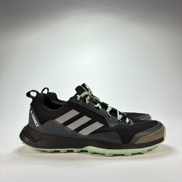 Adidas Terrex CMTK GTX Black Green Trail Running Shoes CQ1735 Women's Size 7.5 - Picture 1 of 11